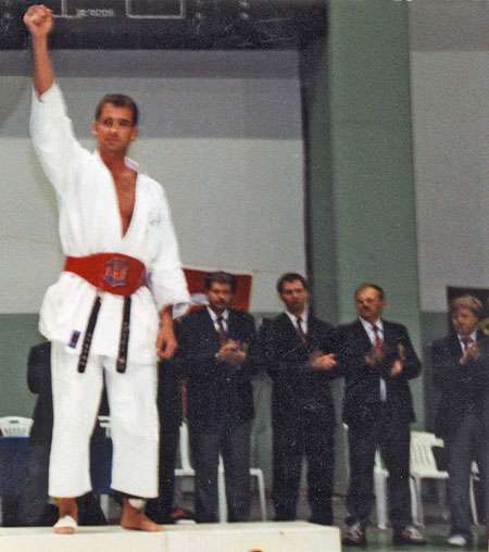 Jörg Gantert in Münster Karateweltmeister