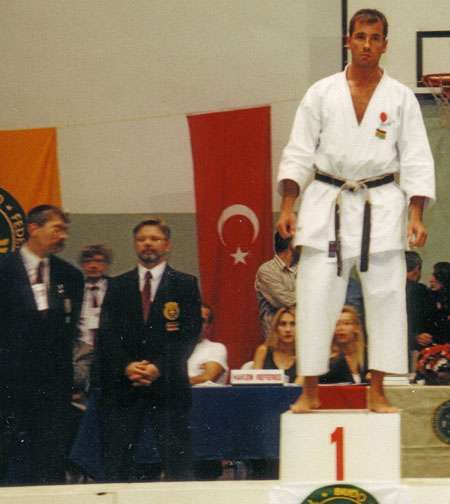 Weltmeister in Karate Jörg Gantert in Münster